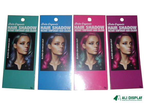 CDR волос CMYK офсетной печати бумажной карты 200mm покрашенные волдырем Cardstock